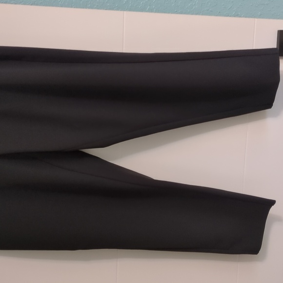 Athleta Black Endless High Rise Straight Stretchy Commuting Travel PantsSz 14-12 - Picture 5 of 13